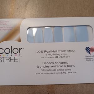 Color Street Nail Polish Strips - Aspen Sky - Solid